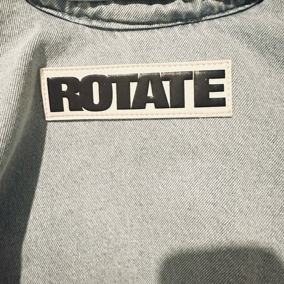 ROTATE BIRGER CHRISTENSEN LORETTA DENIM JACKET - Picture 4 of 7